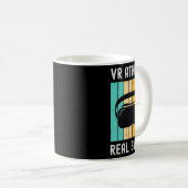 Mug Virtual Reality Athlete Geek Gamer Retro Vr Gaming (Devant droit)