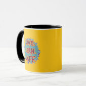 Mug Vis. Écoutez. Laff. Gfx-02 (Devant gauche)