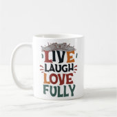 Mug Vis, Rire, Aimer Pleinement (Gauche)