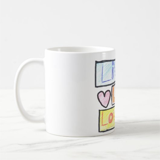 Mug Vis, Rires, Amour (Gauche)