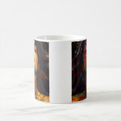 Mug Visage Abstrait coloré (Centre)