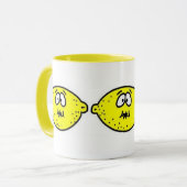 Mug Visage aigre de citron (Devant gauche)