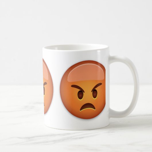 Mug Visage boudant Emoji (Droite)