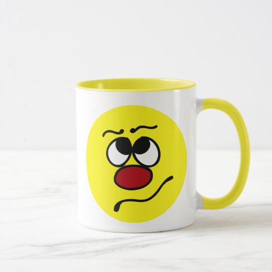Mug Visage confus Grumpey (Droite)