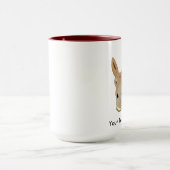 Mug Visage d'âne de matin avec le sourire (Centre)