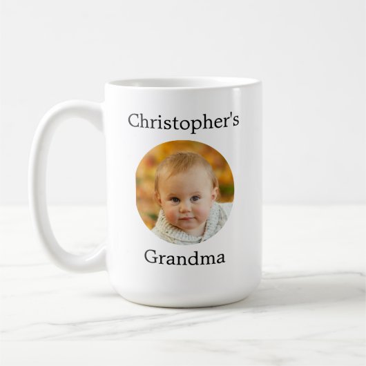 Mug Visage de bébé Faire des souvenirs (Gauche)