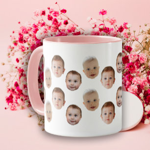 Mug Visage de bébé personnalisé avec photo