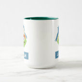 Mug Visage de bois d'Oscar le Grouch (Centre)