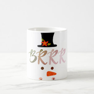 Mug Visage de Bonhomme de Neige BRRR