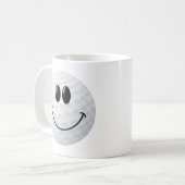 Mug Visage de boule de golf (Devant gauche)
