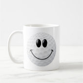 Mug Visage de boule de golf (Gauche)