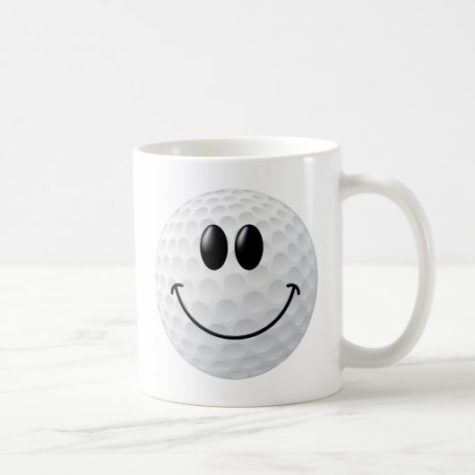Mug Visage de boule de golf (Droite)