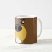 Mug Visage de castor (Devant droit)