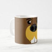 Mug Visage de castor (Devant gauche)