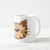 Mug Visage de chat (Devant droit)