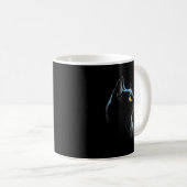 Mug Visage de chat - Avec papillon (Devant droit)