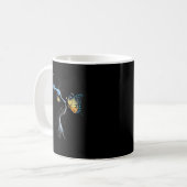 Mug Visage de chat - Avec papillon (Devant gauche)