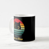 Mug Visage de Chat Mignon Peek a Mew (Devant gauche)