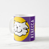 Mug Visage de chat souriant (Devant gauche)