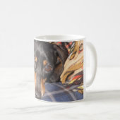 Mug Visage de chien de Daschund Weener (Devant droit)