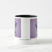 Mug Visage de chiot dalmate (Centre)