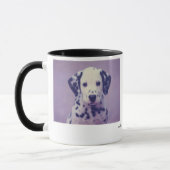 Mug Visage de chiot dalmate (Gauche)