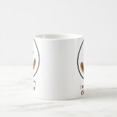 Mug Visage de chocolat "j'AIME vraiment le chocolat ! (Centre)