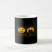 Mug Visage de citrouille de lanterne jack o des attent (Centre)