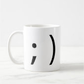 Mug visage de clin d'oeil ! (Gauche)