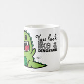 Mug Visage de dinosaure (Devant droit)