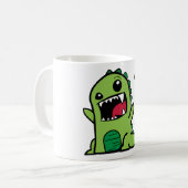 Mug Visage de dinosaure (Devant gauche)