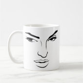 Mug Visage de Femme (Gauche)