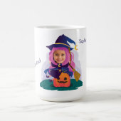 Mug Visage de fille personnalisé (Centre)