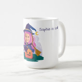 Mug Visage de fille personnalisé (Devant droit)