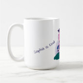 Mug Visage de fille personnalisé (Gauche)