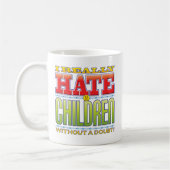 Mug Visage de haine d'enfants (Gauche)