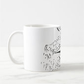 Mug Visage de la barbe des hommes (Gauche)