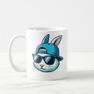 Mug Visage de Lapin de Pâques Casquette de Baseball Lu