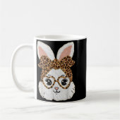 Mug Visage de léopard de lapin de lapin mignon Fille G (Gauche)