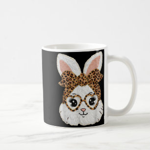 Mug Visage de léopard de lapin de lapin mignon Fille G