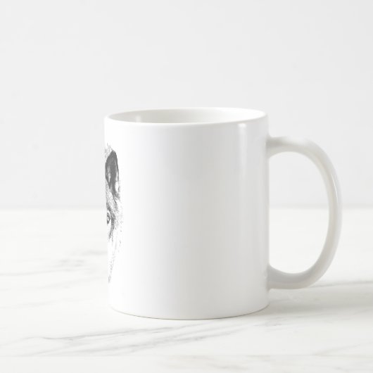 Mug Visage de loup. Image de faune de Digitals (Droite)