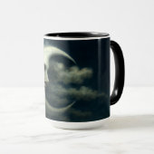Mug Visage de Lune Croissante (Devant droit)