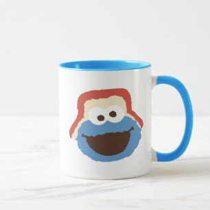 Mug Visage de monstre de cookie boisé