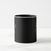 Mug Visage de musique féminine (Centre)
