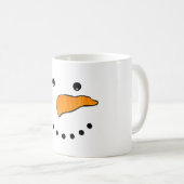 Mug Visage de neige (Devant droit)