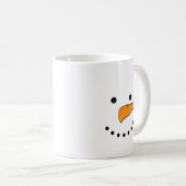 Mug Visage de neige (Devant droit)