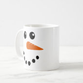 Mug Visage de neige (Devant gauche)