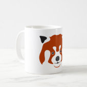 MUG VISAGE DE PANDA ROUX (Devant gauche)