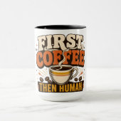 Mug Visage de plage décontracté Rétro Surf (Centre)