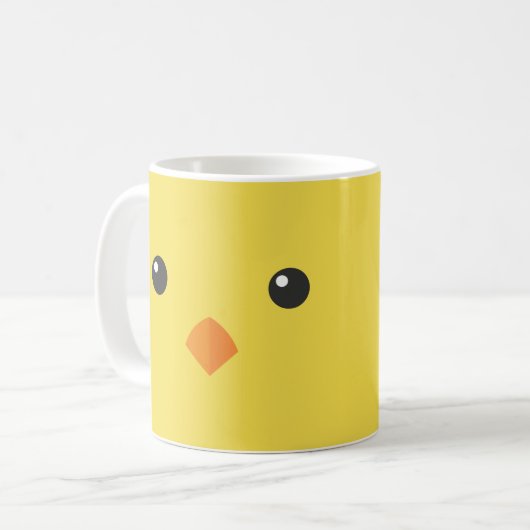 Mug Visage de poussin (Devant gauche)